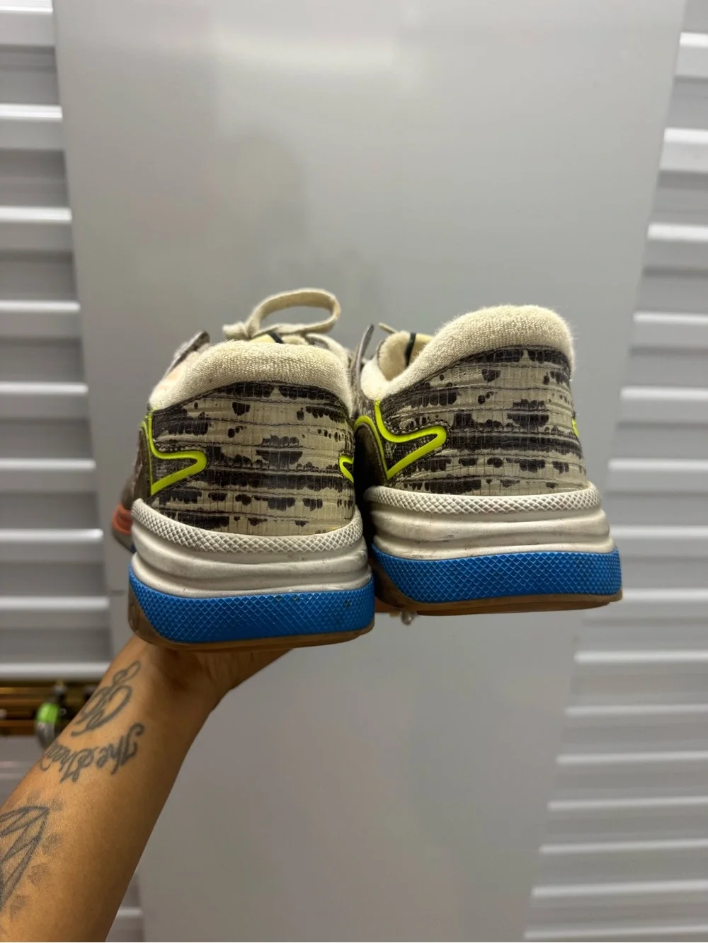 Gucci Men's Multicolor Tejus Printed size Gucci 8.5